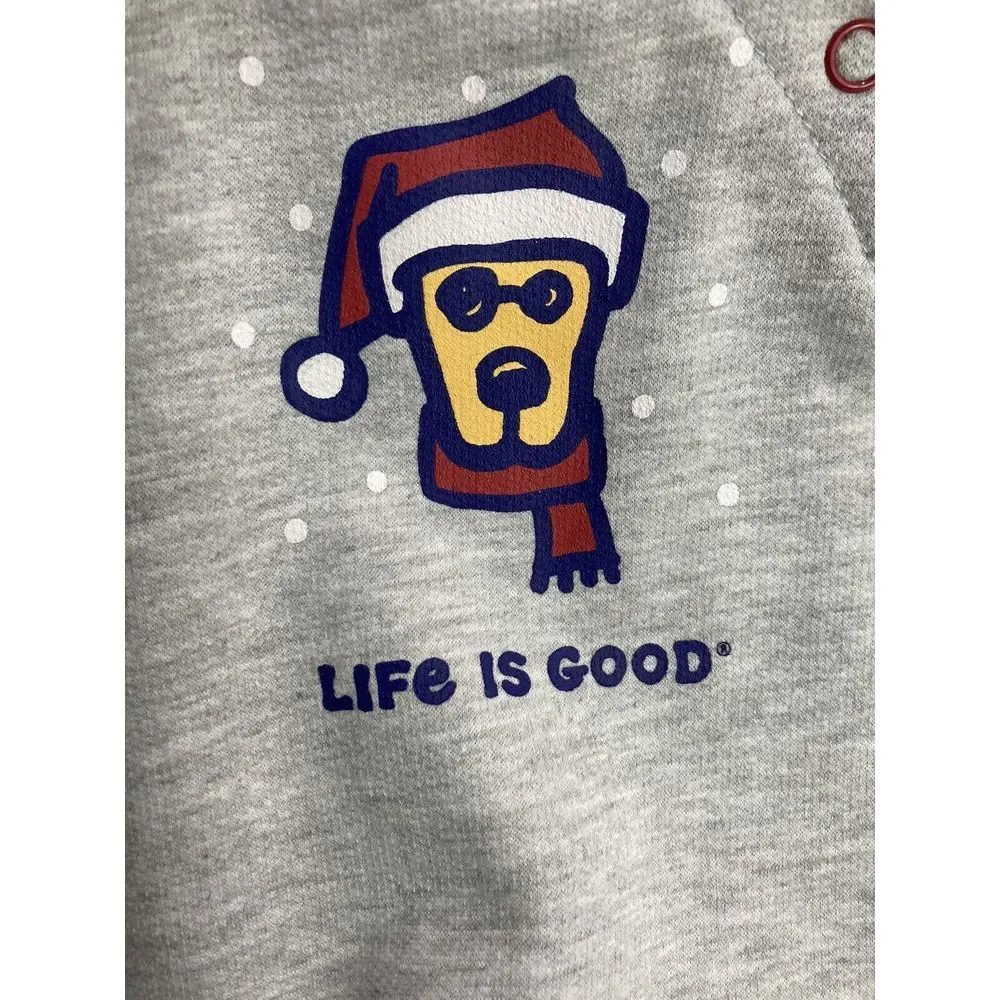 Life Is Good Infant Boys Holiday Christmas 2-Piece Set‎ Size 0-3 Months